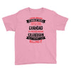 Super Cool Grandad Of A Freaking Awesome Grandson Youth Tee