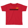 Fire Black Toddler T-shirt