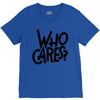 who cares V-Neck Tee