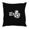 they see me rollin they hatin Throw Pillow