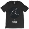 Virgo Zodiac Sign Minimal Design T-Shirt