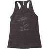 beach umbrella Racerback Tank