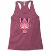 pink foxy Racerback Tank