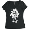 we are all made of stars Women's Triblend Scoop T-shirt