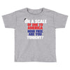 on a scale of one to america how free are you tonight Toddler T-shirt