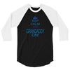 keep calm and grandaddy on! 3/4 Sleeve Shirt