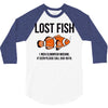 lost fish 3/4 Sleeve Shirt