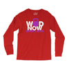 wod now wine later Long Sleeve Shirts