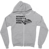 internet killed the video store Zipper Hoodie