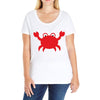 crabby Ladies Curvy T-Shirt