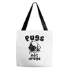 pugs not drugs Tote Bags