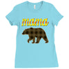 mama bear Ladies Fitted T-Shirt