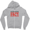 alternative fact Zipper Hoodie
