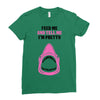 Feed Me and Tell Me I'm Pretty Baby Girl Ladies Fitted T-Shirt