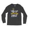 kings are born in 1957 Long Sleeve Shirts