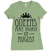 queens are born in august (2) Ladies Fitted T-Shirt