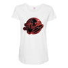 Alien Galaxy Maternity Scoop Neck T-shirt