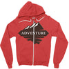 coklat adventure Zipper Hoodie
