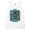 i love my beared husband Tank Top