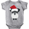 schnauzer dog Baby Bodysuit