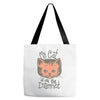 my cat is on the internet Tote Bags