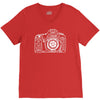 photographer camera V-Neck Tee