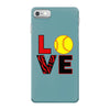 love softball iPhone 7 Case