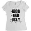 The Bad Ugly Good Women's Triblend Scoop T-shirt