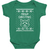 meowy christmas Baby Bodysuit