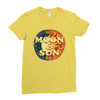 Moon and Sun Ladies Fitted T-Shirt