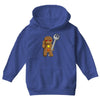 sad gingerbread Youth Hoodie