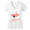 bitches with hitches Women's V-Neck T-Shirt