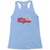 merry pizzamas 4 Racerback Tank