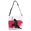 Wolf And Lady Adjustable Strap Totes
