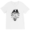 The Mountains, Are Callıng,  I Must Go V-Neck Tee