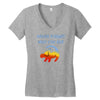 never forget Women's V-Neck T-Shirt