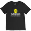 atticus finch funny V-Neck Tee