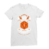Natural 1   Orc Orange Edition Ladies Fitted T-Shirt