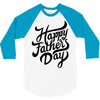 happy fathers day 3/4 Sleeve Shirt