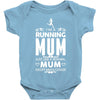 running mum Baby Bodysuit