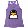 penguin face Racerback Tank