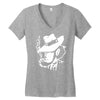 gighen cartoon manga lupin goemon Women's V-Neck T-Shirt