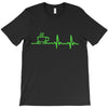 morning coffee heatbeat ekg T-Shirt