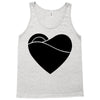 black heart Tank Top