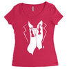 tuxedo after party Women's Triblend Scoop T-shirt