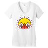 sunrise camp Women's V-Neck T-Shirt