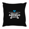 Worlds Best Abuelo Ever Throw Pillow