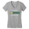 please wait. getting drunk. Women's V-Neck T-Shirt