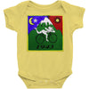 Bicycle Day T-shirt - 1943 Vintage (Albert Hofmann LSD) Baby Bodysuit