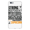 Strong Independent Motivated Capricorn iPhone 6 Plus/6S Plus Case